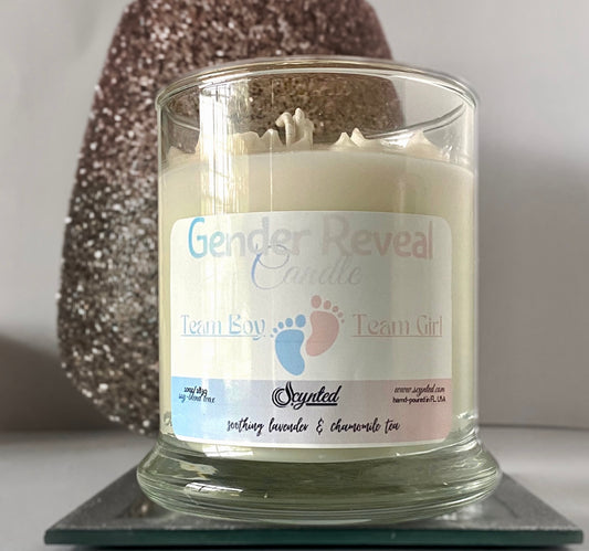 Gender Reveal Candle